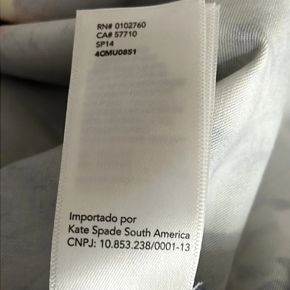 Kate Spade Saturday Watercolor Floral Dolphin Hem Dress - Size Medium - Picture 7 of 7